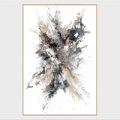 Sunstone Black Painting 48x48 by Buddy Whitlock - Ornate Home