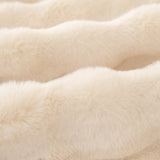Super Soft Fluffy Faux Rabbit Fur Sofa Throw Blanket, Couch Cover Blanket for Couches Living Room Furniture Throw - Ornate Home