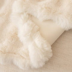 Super Soft Fluffy Faux Rabbit Fur Sofa Throw Blanket, Couch Cover Blanket for Couches Living Room Furniture Throw - Ornate Home