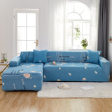 Super Stretch Couch Covers for Sectional Sofa L Shape Slipcover, Furniture Protector for Pets and Kids - Ornate Home