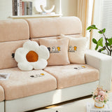 Super Stretch Seat Cushion/Couch Slipcover, Solid Couch Cushion Covers Washable Furniture Protector - Ornate Home