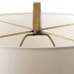 Suranne Antique Brass Table Lamp - Ornate Home