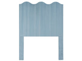 Surf City Sky Blue Twin Bed Headboard - Ornate Home