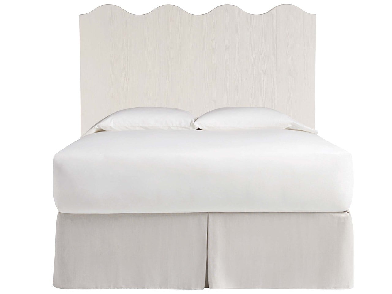 Surf City White Sand Queen Bed Headboard - Ornate Home