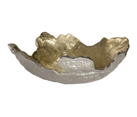 Suri Gold Sculpted Bowl - Ornate Home