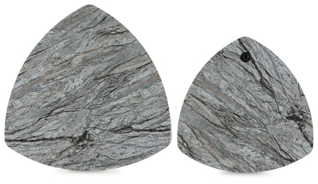 Surmour Gray/Brown Stacked Cocktail Table - Ornate Home