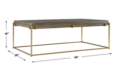 Surround Sark Walnut Coffee Table - Ornate Home