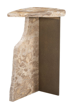 Surya Beige Side Table - Ornate Home