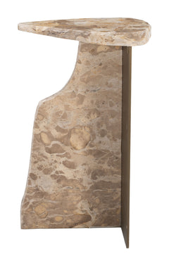 Surya Beige Side Table - Ornate Home