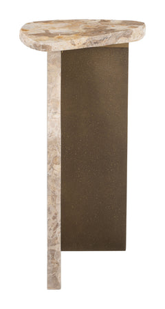 Surya Beige Side Table - Ornate Home