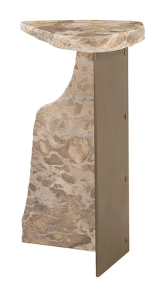 Surya Beige Side Table - Ornate Home