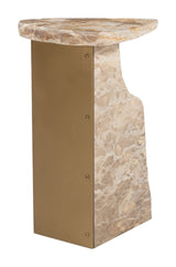 Surya Beige Side Table - Ornate Home