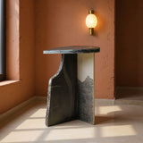 Surya Black Side Table - Ornate Home