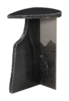 Surya Black Side Table - Ornate Home