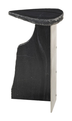 Surya Black Side Table - Ornate Home
