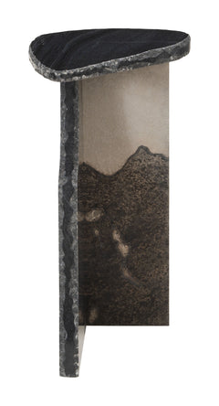 Surya Black Side Table - Ornate Home