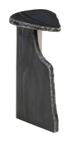 Surya Black Side Table - Ornate Home