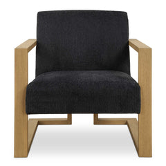 Suspend Blue/Woodtone Modern Accent Chair - Ornate Home