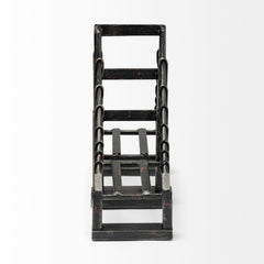 Suspension Brown Wrought Iron Suspension Bridge Bookends (Set of 2) - Ornate Home
