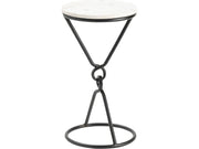 Sussex Black/White Drink Table - Ornate Home