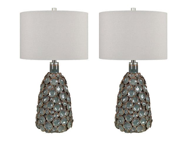 Sussex White Large Table Lamp (Set of 2) - Ornate Home
