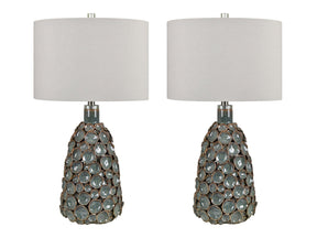 Sussex White Large Table Lamp (Set of 2) - Ornate Home