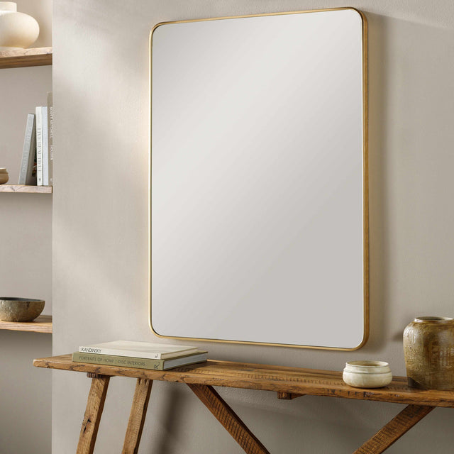 Sustinente Gold Carved Mirror - Ornate Home