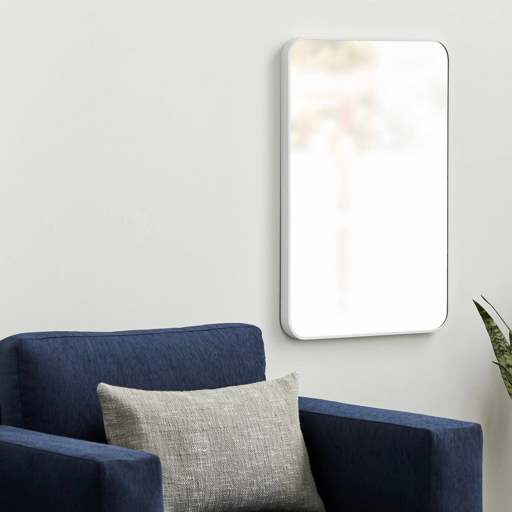 Sustinente White Carved Mirror - Clearance - Ornate Home