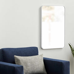 Sustinente White Carved Mirror - Clearance - Ornate Home