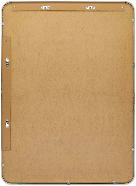 Sustinente White Carved Mirror - Ornate Home