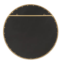 Sutton Aged Gold Round Mirror - Ornate Home