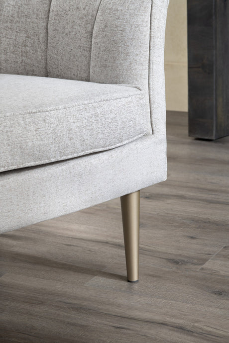 Sutton Beige/Gold Accent Chair - Ornate Home