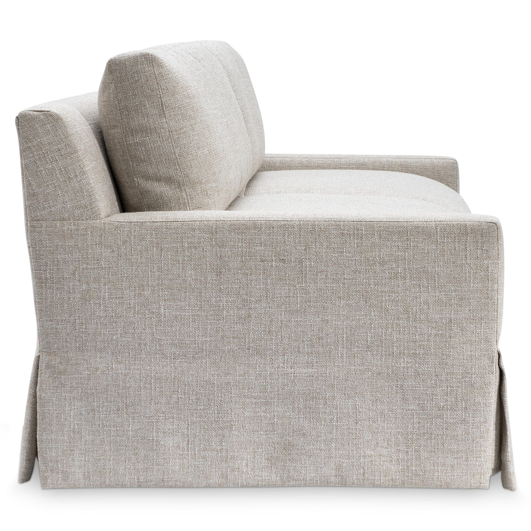 Sutton Beige Sofa Without Pillows - Ornate Home