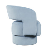 Sutton Blue Swivel Chair - Ornate Home