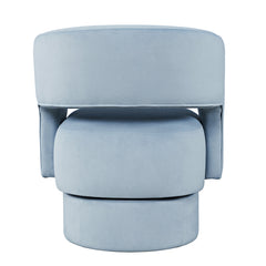 Sutton Blue Swivel Chair - Ornate Home