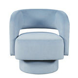 Sutton Blue Swivel Chair - Ornate Home