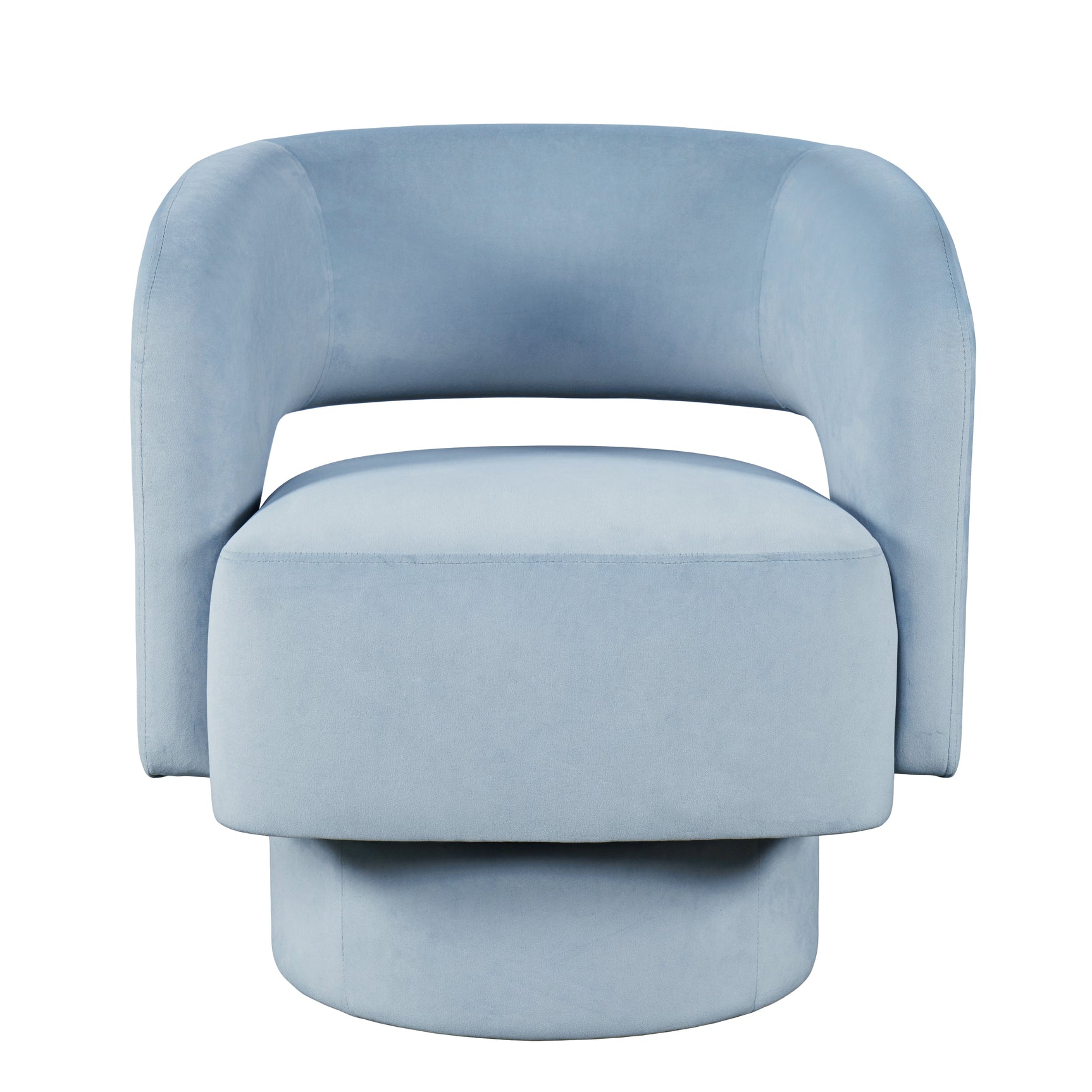 Sutton Blue Swivel Chair - Ornate Home