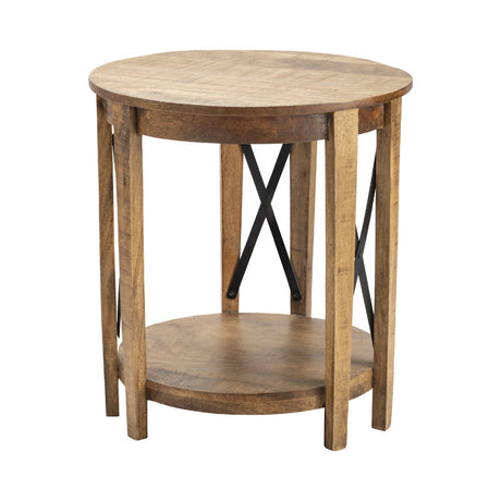 Sutton Brown/Black Creek End Table - Ornate Home