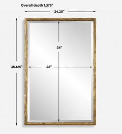 Sutton Gold Vanity Mirror - Ornate Home