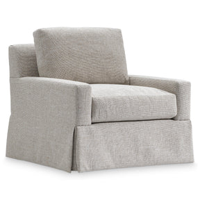 Sutton Gray Swivel Chair - Ornate Home