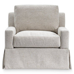 Sutton Gray Swivel Chair - Ornate Home