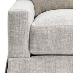Sutton Gray Swivel Chair - Ornate Home