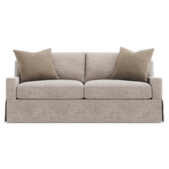 Sutton Greige Loveseat - Ornate Home