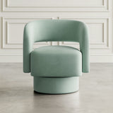 Sutton Mint Swivel Chair - Ornate Home