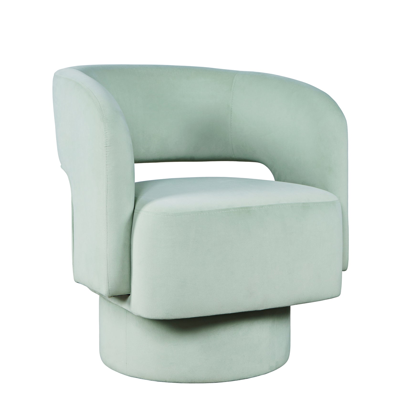 Sutton Mint Swivel Chair - Ornate Home