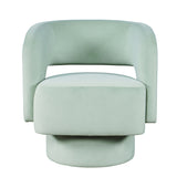 Sutton Mint Swivel Chair - Ornate Home
