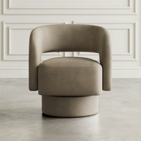 Sutton Sand Swivel Chair - Ornate Home