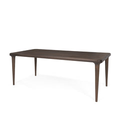 Suvan Mid-Dark Brown 84"W Rectangular Dining Table - Ornate Home