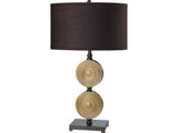Suzy Light Caramel/Espresso Table Lamp (Set of 2) - Ornate Home