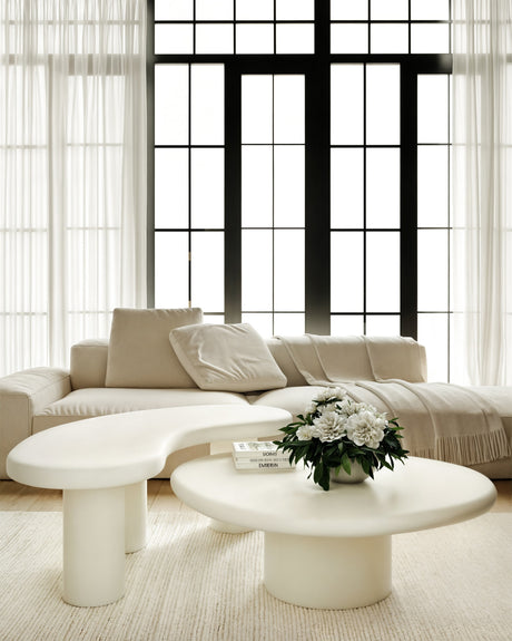 Sven Rice Short Wooden Coffee Table - Ornate Home